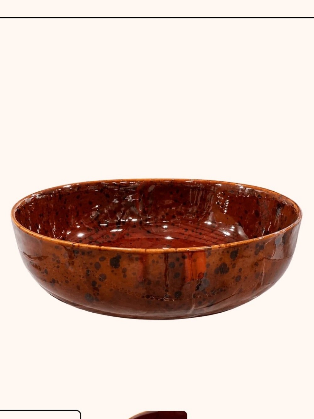 Pretti Cool Tortoiseshell Serving Bowl